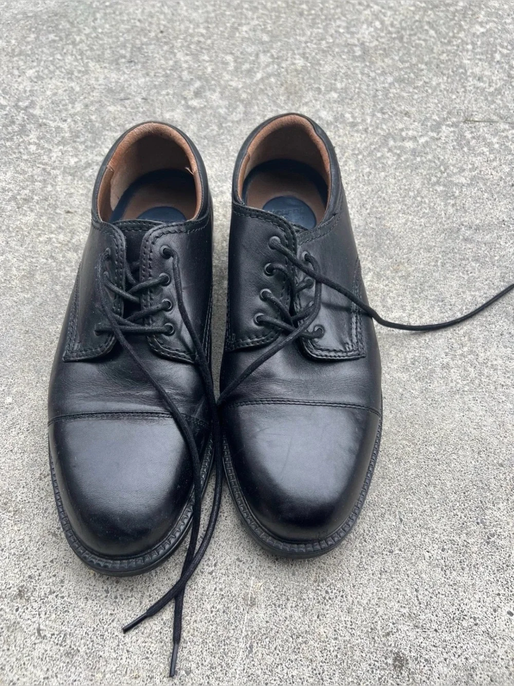 Dockers Gordon Leather Dress Shoes Size 11W